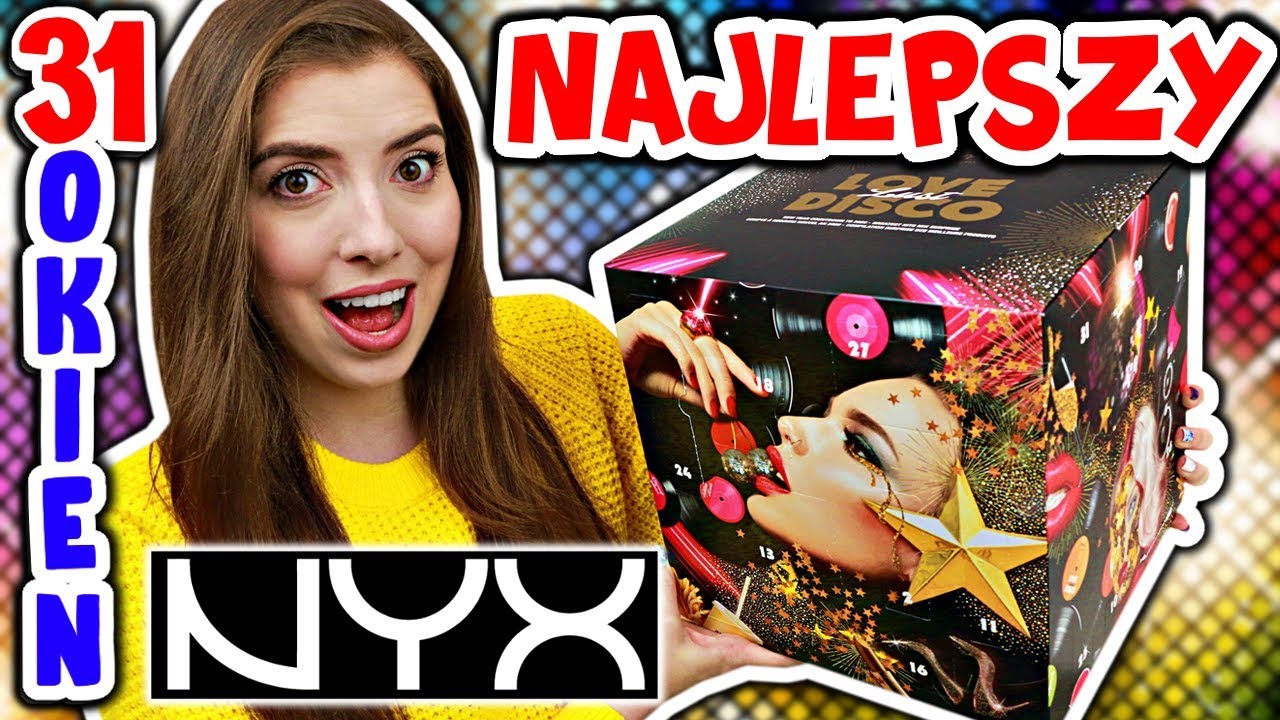 NAJLEPSZY 🔥 Kalendarz Adwentowy 😱 aż 31 OKIENEK 💄 NYX 2019
