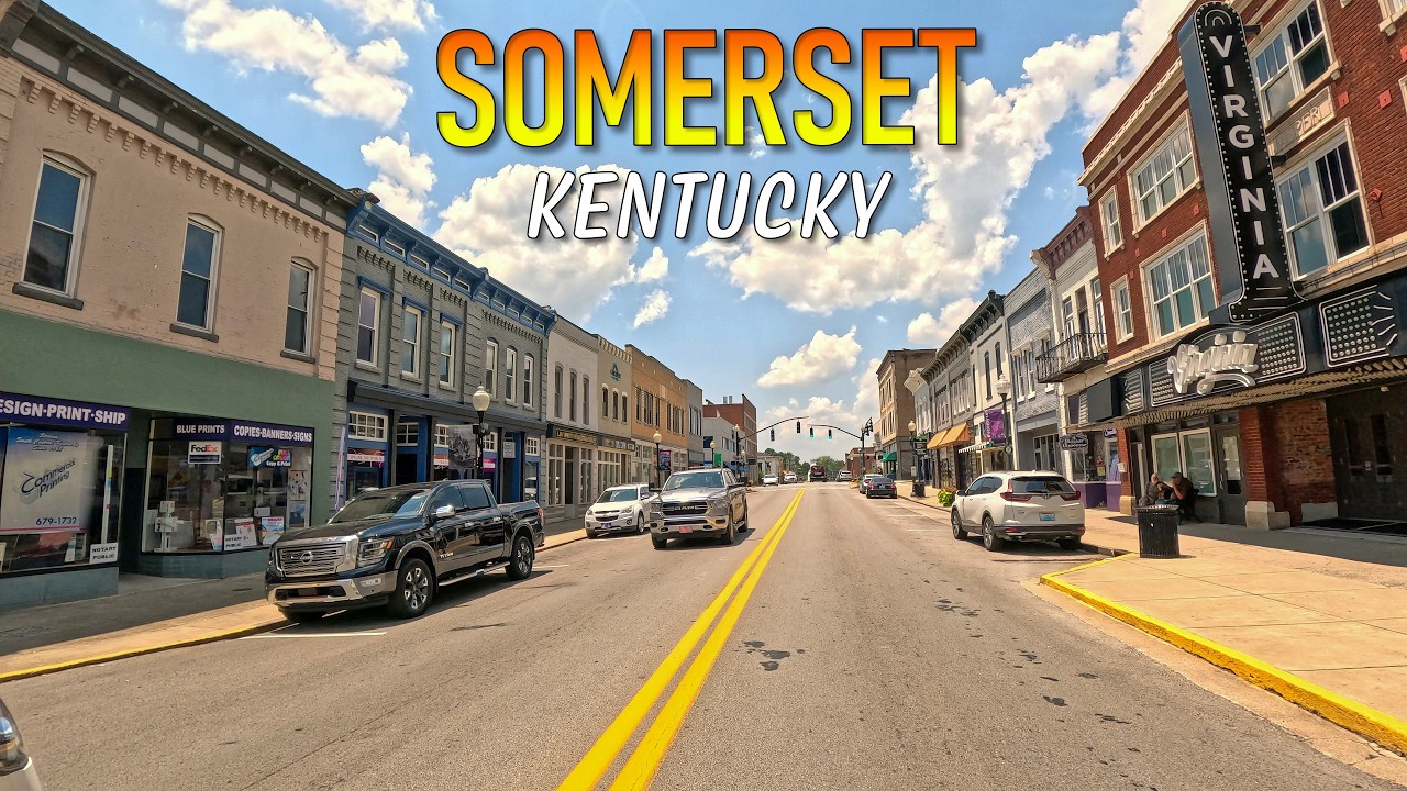 Somerset Kentucky Driving Through