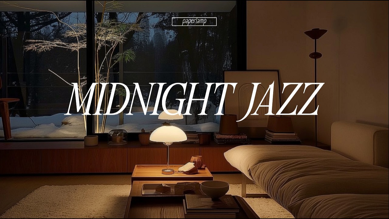 [Playlist] 고요한 밤을 위한 미드나잇 재즈 🌙 Quiet Night Jazz for Work, Study & Relaxation