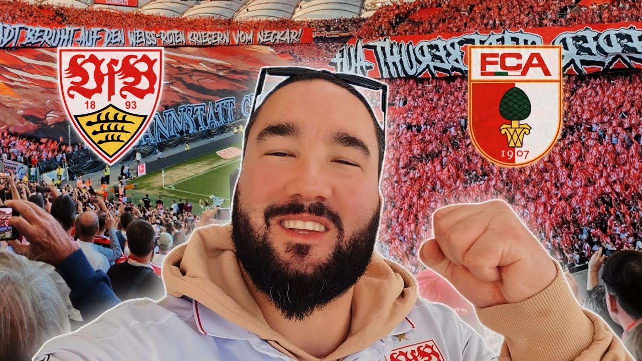VIP VLOG! 😍 KRANKE CHOREO! 😱 ENDLICH HEIMSIEG! 🔥 VfB Stuttgart vs FC Augsburg | Stadionvlog 🏟⚽️