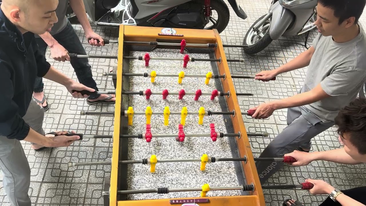 Bi Lắc - Foosball: Thọ Lọc - Mùi Doo vs Lợi Quạt + Khánh 2K | 11 Phút Căng Thẳng & Kết Cục Bất Ngờ!