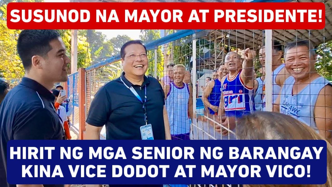 MAYOR VICO AT VICE DODOT, BUMISITA SA BRGY. MANGGAHAN | PASIG CITY