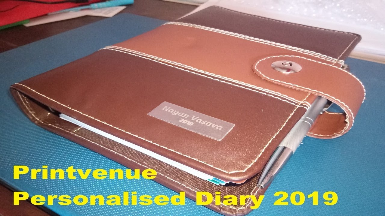 Printvenue Personalised Diary 2019 | NK YTC