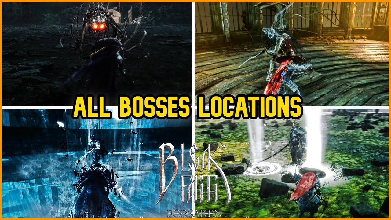 Bleak Faith: Forsaken ALL BOSSES LOCATIONS (Main Bosses, Optional Bosses, Secret Boss)