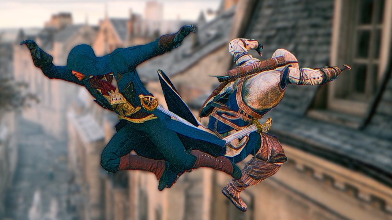 THE KENWAY-DORIAN CONNECTION | AC UNITY X AC III Parkour Crossover