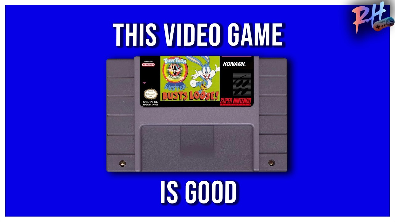 An INCREDIBLY UNBIASED Review of Buster Busts Loose, the GREATEST SNES Game Ever Made