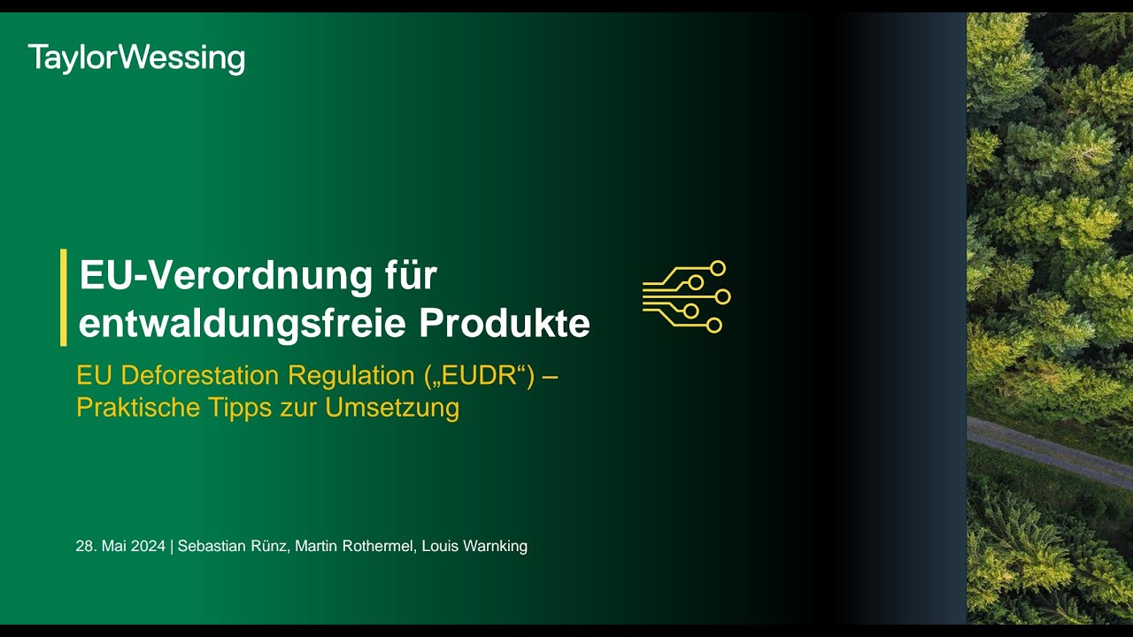 Praktische Tipps zur Umsetzung der EUDR
