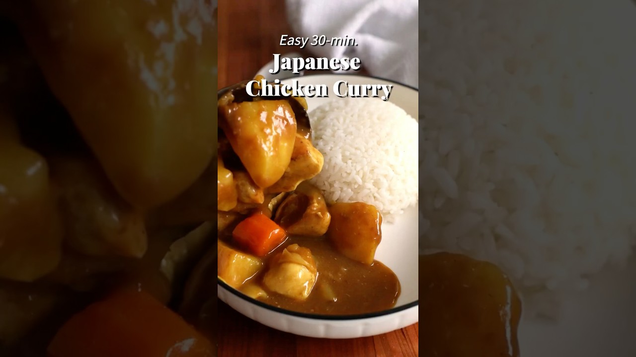 30-min. Comforting Japanese Chicken Curry #comfortfood