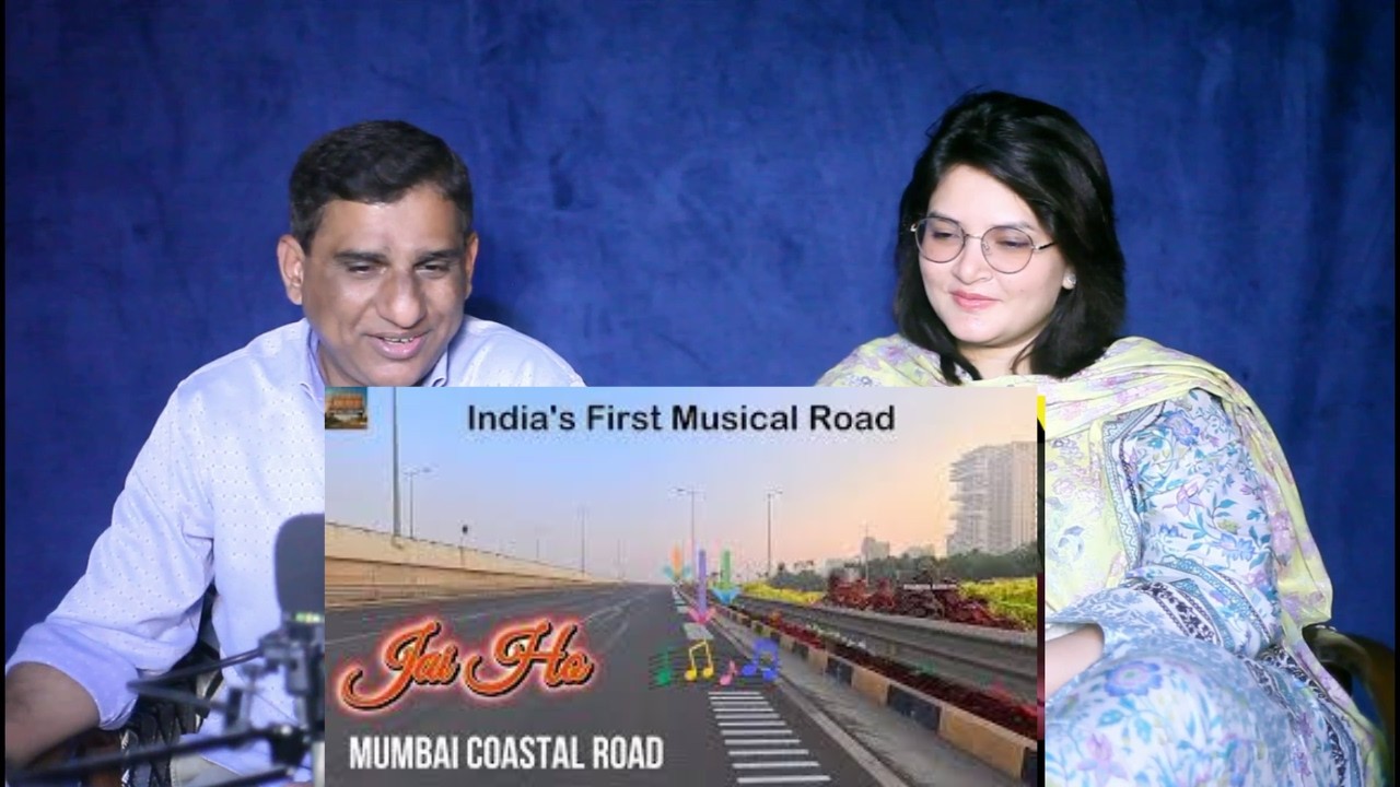 Pakistani Reacts to India’s First Musical Road | Mumbai Coastal Road Plays “Jai Ho” 🎵