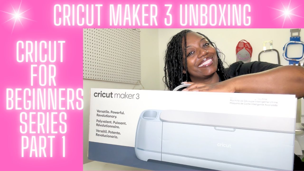 Распаковка и первый монтаж Cricut Maker 3 | Cricut Beginner Series, часть 1