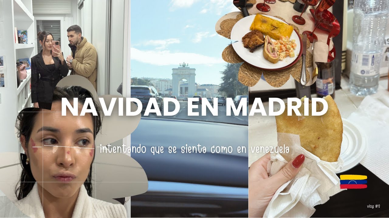 Navidad de una venezolana en madrid 🇻🇪🎄/Mini vlog