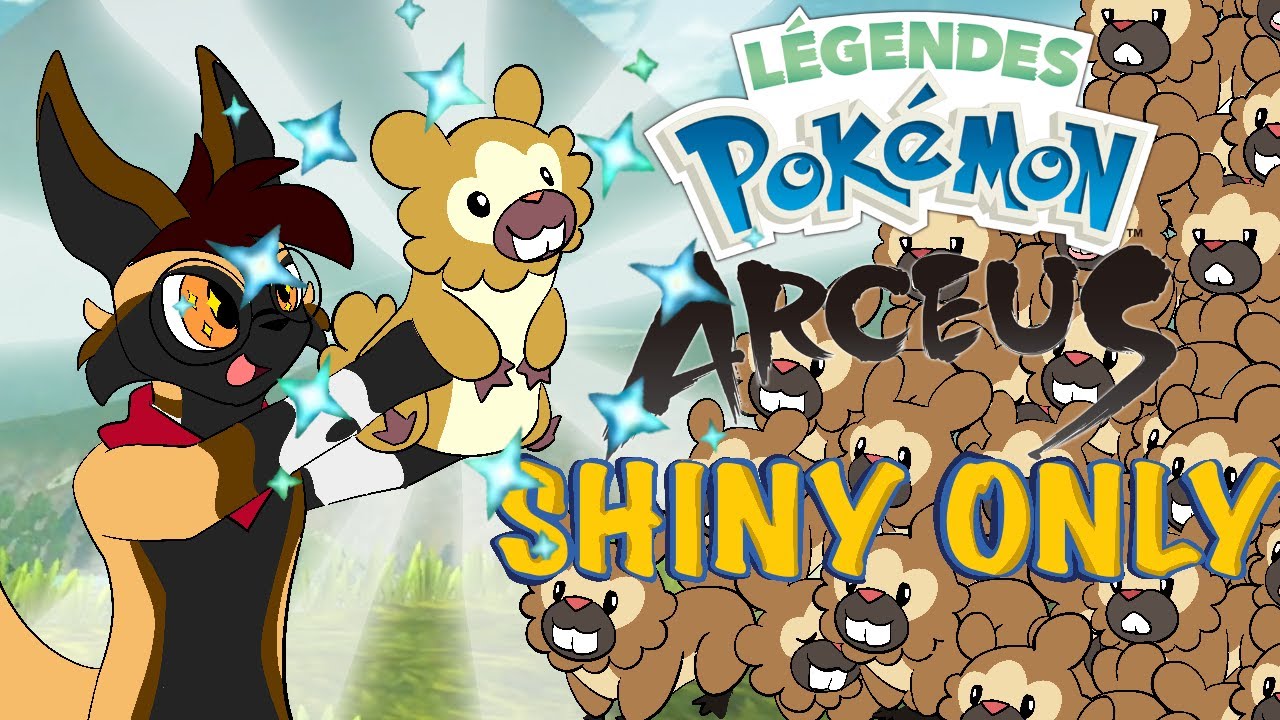 Légendes Pokemon Arceus MAIS UNIQUEMENT avec des SHINY