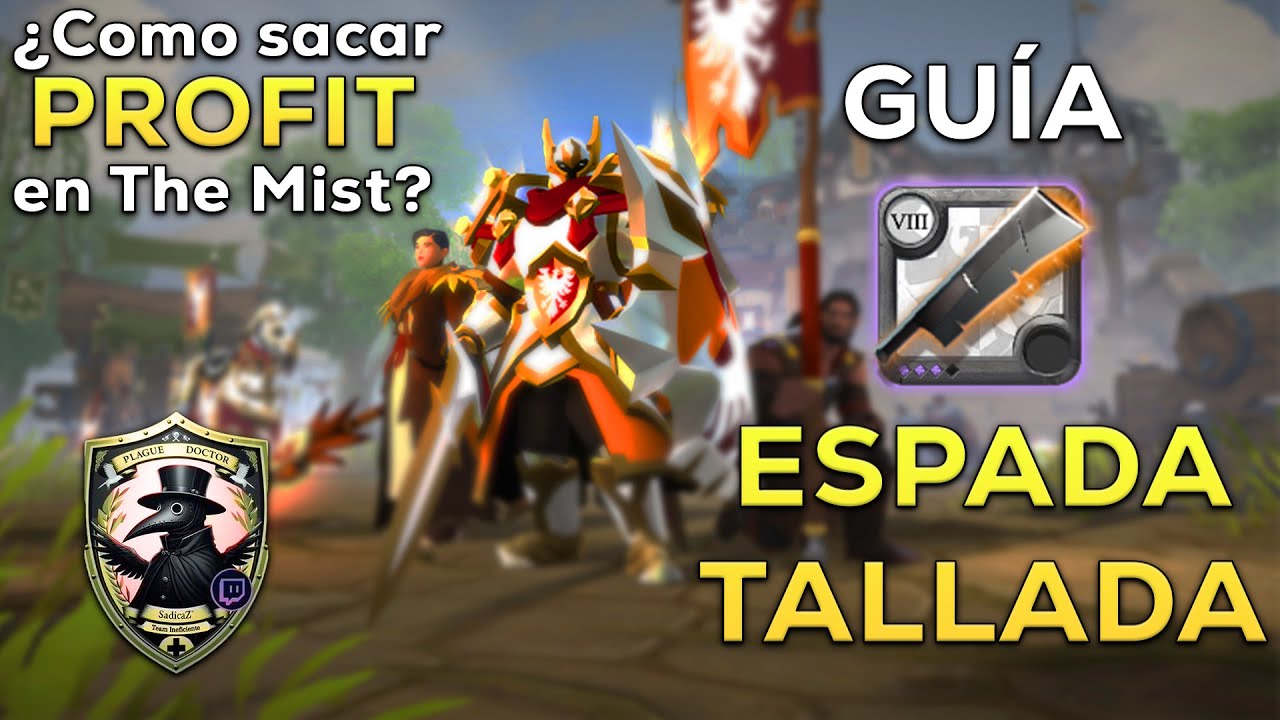 La Mejor Guía Espada Tallada 2025🔥MATE 8.4 47M PROFIT!🔥CARVING SWORD META🔥 Albion Online Español