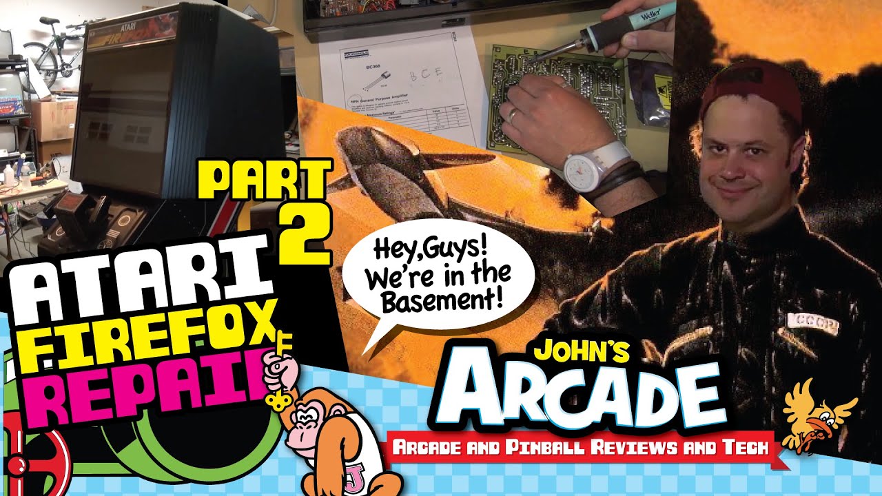 John tries to fix his Atari Firefox Laserdisc Game - Philips 22VP931 repair - PART 2