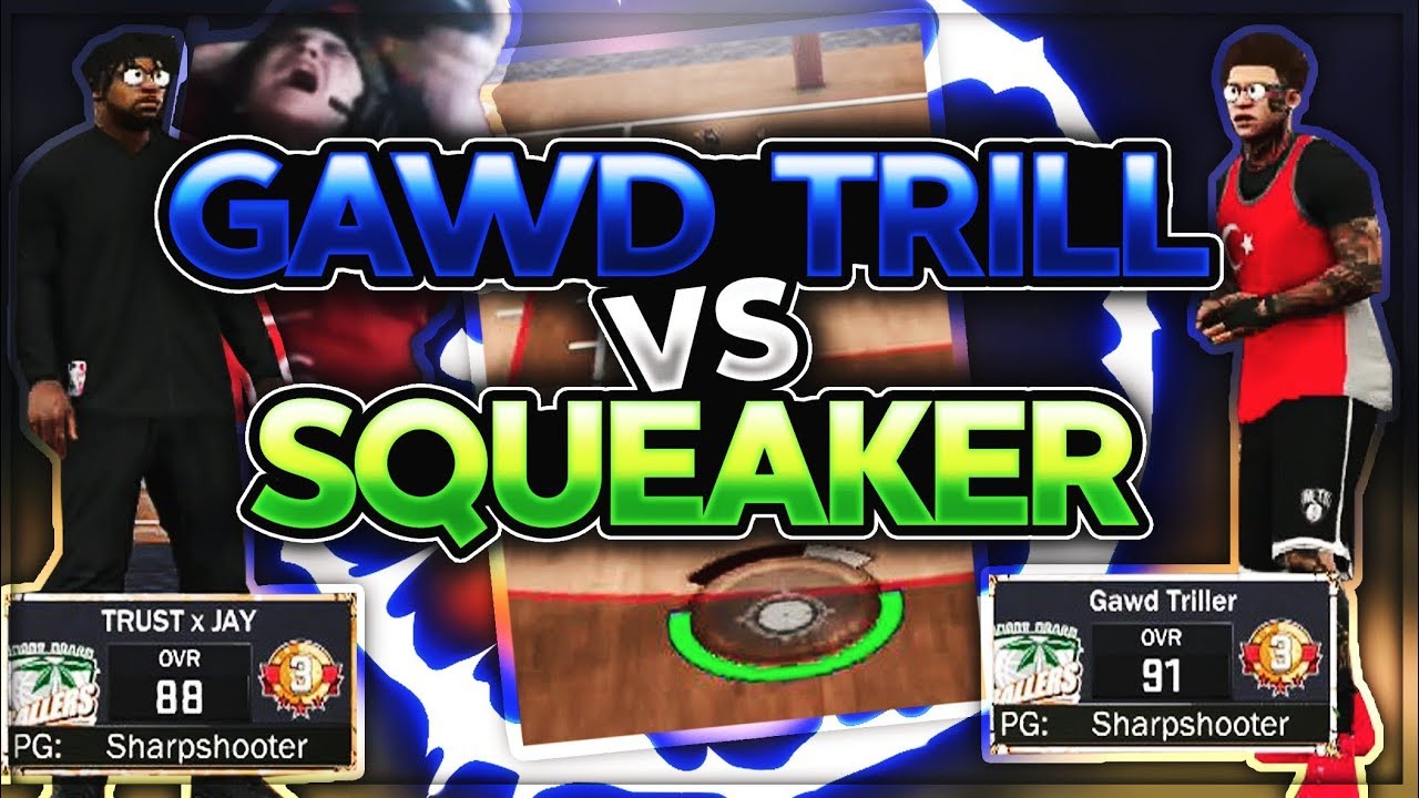 THE VIRGIN SQUEAKER CHALLENGED ME TO A 1V1😳 HE DISRESPECTED ME😤 SO I ACCEPTED IT😱 - NBA 2K17