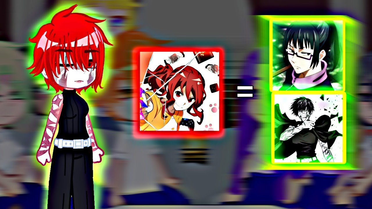Romantic killer react to Anzu as Maki zenin💚 velocidade Velocidad Speed (2x , 1.75x) 💚