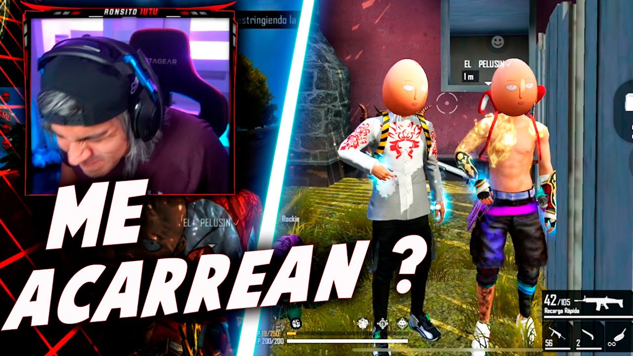 YO CREI QUE ME ACARREARIA EN ESTA PARTIDA!!! // Free Fire | Ronsito