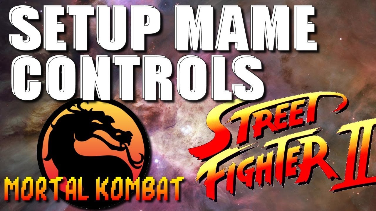 How To Setup MAME Controls for Mortal Kombat and Street Fighter 2 (RetroPie and Arcade 1up)