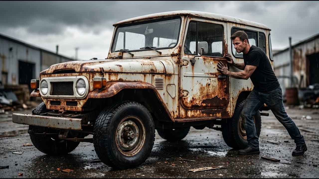 Abandoned 1978 Toyota Land Cruiser Gets a Second Life