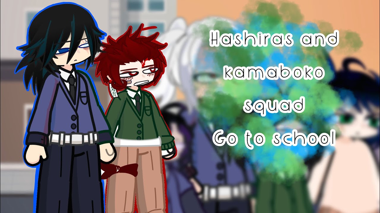 Hashiras and kamboko squad go to school|| ships (mainly gentan and zenitsu x nezuko)❤️❤️