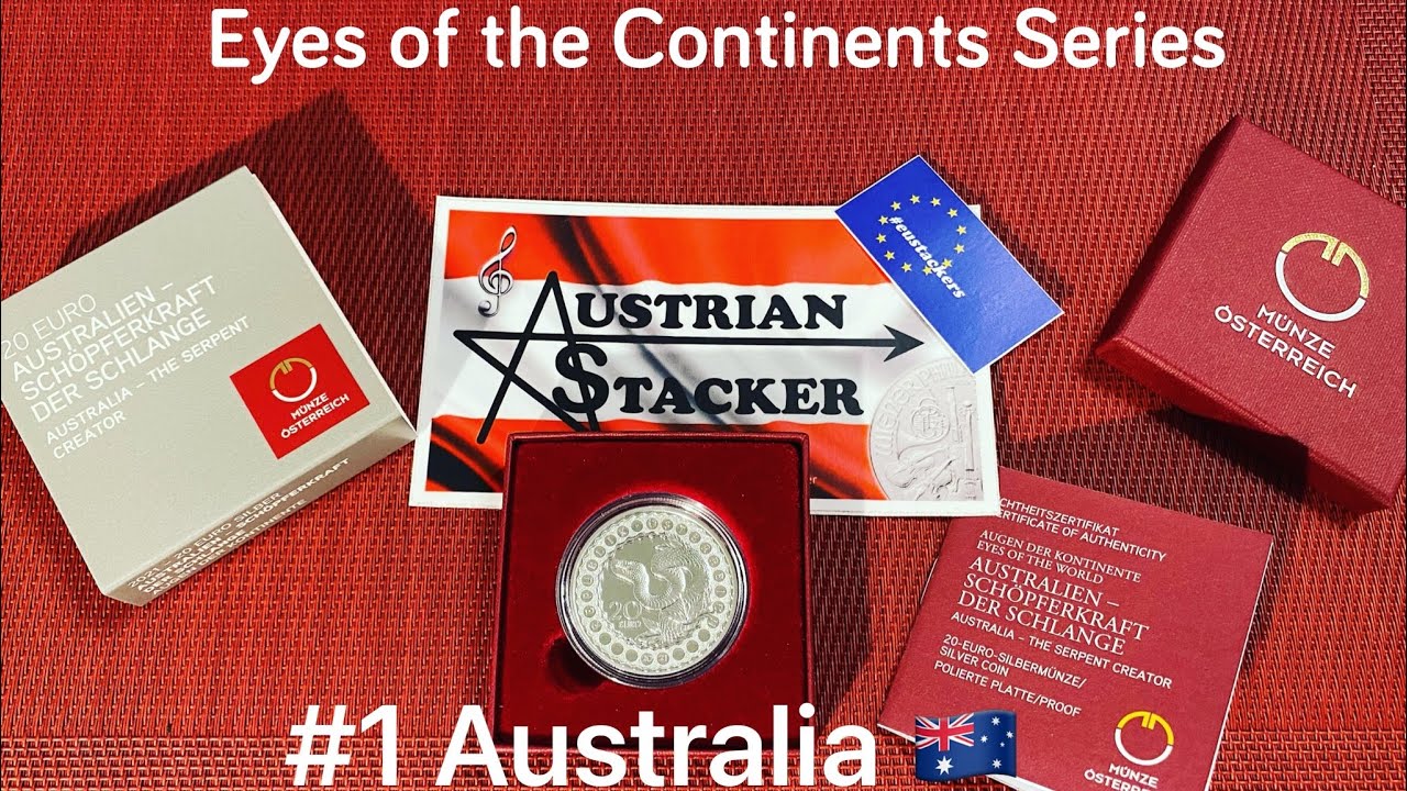 Austrian Mint &bdquo;Eyes of the World&ldquo; Series - Coin 1 &bdquo;Australia - The Serpent Creator&ldquo; (Review)