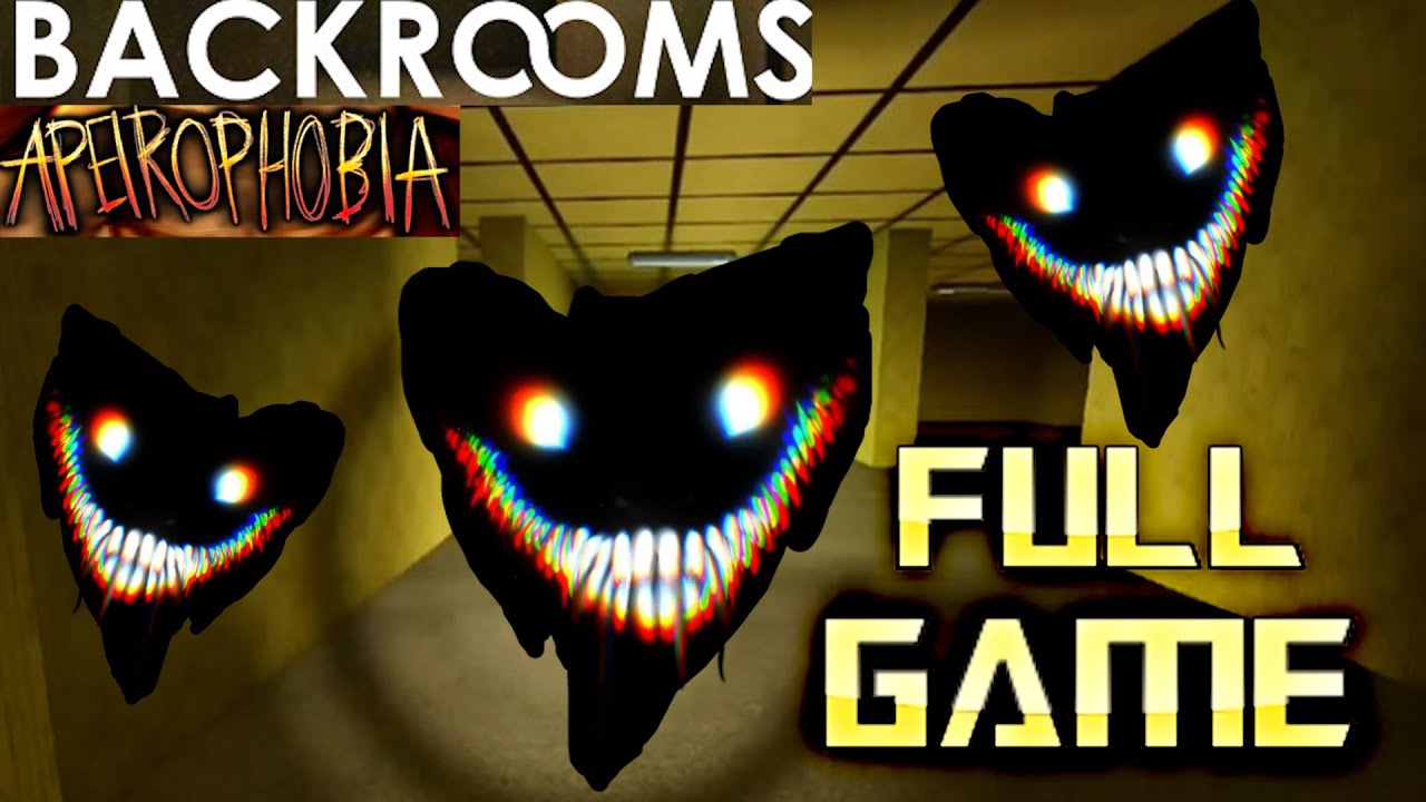 BACKROOMS Apeirophobia | Full Game Walkthrough | No Commentary
