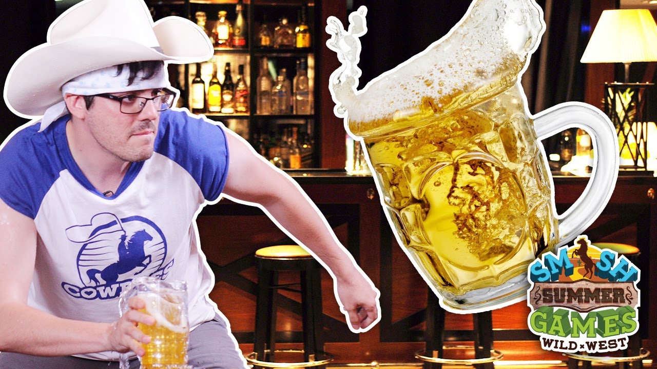WET AND WILD SARSAPARILLA SLIDE (Smosh Summer Games)