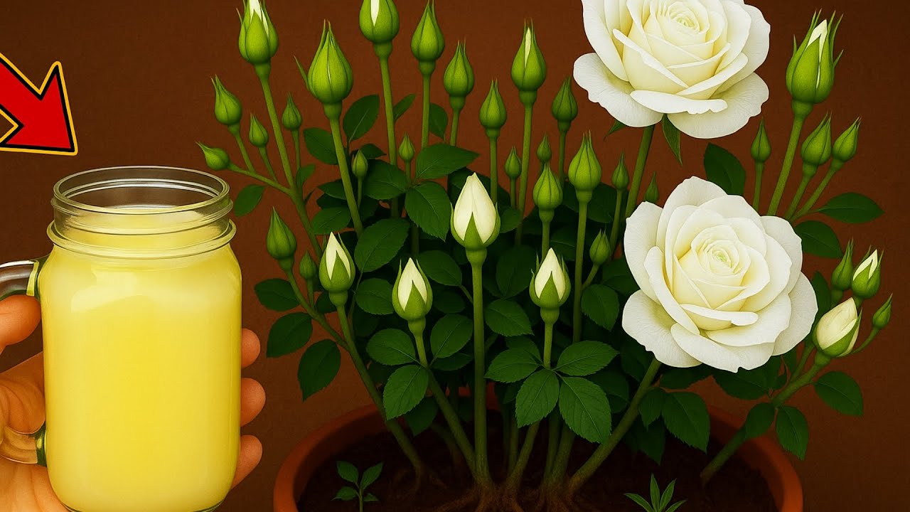 Amazing Method! Propagate Roses Easily in a Glass of Water