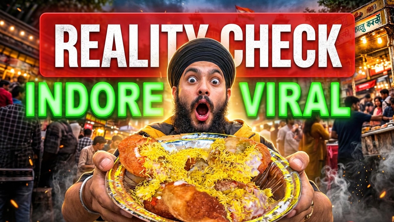 Indore ke 5 Viral Food Stalls – Reality Check! 😱 Worth It Ya Overhyped?