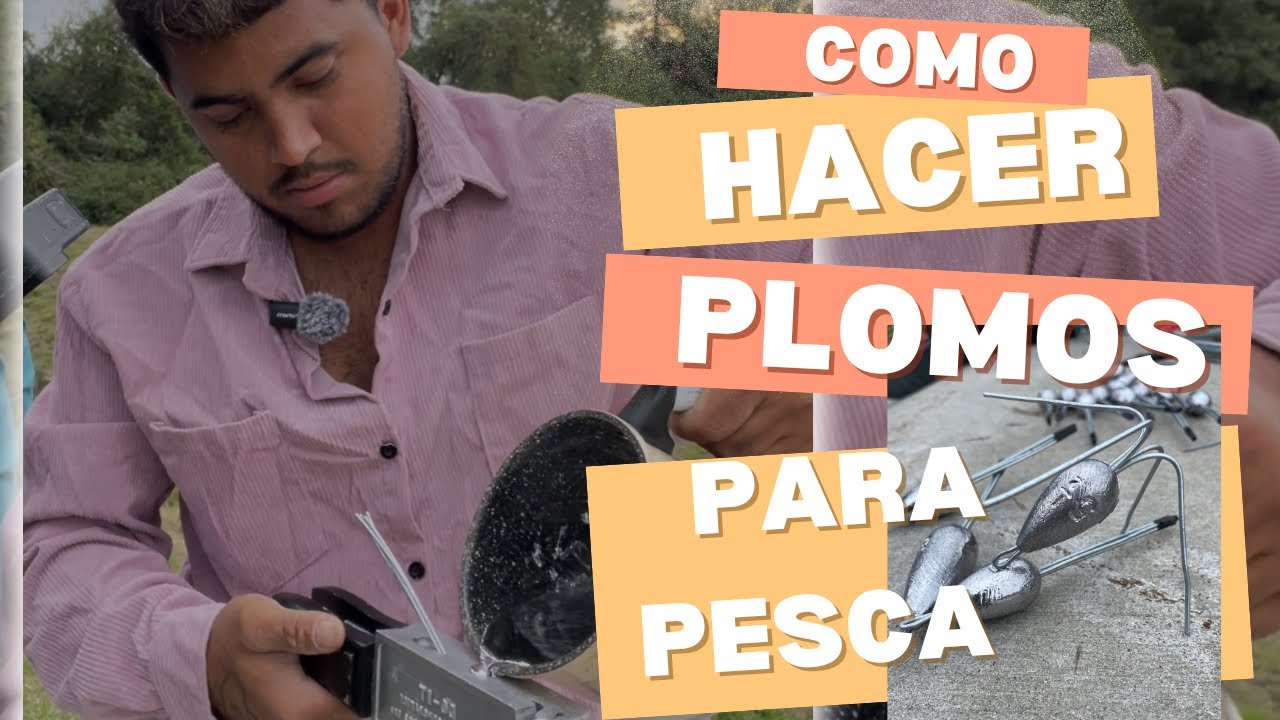 Cómo hacer plomo de araña para pescar en la playa