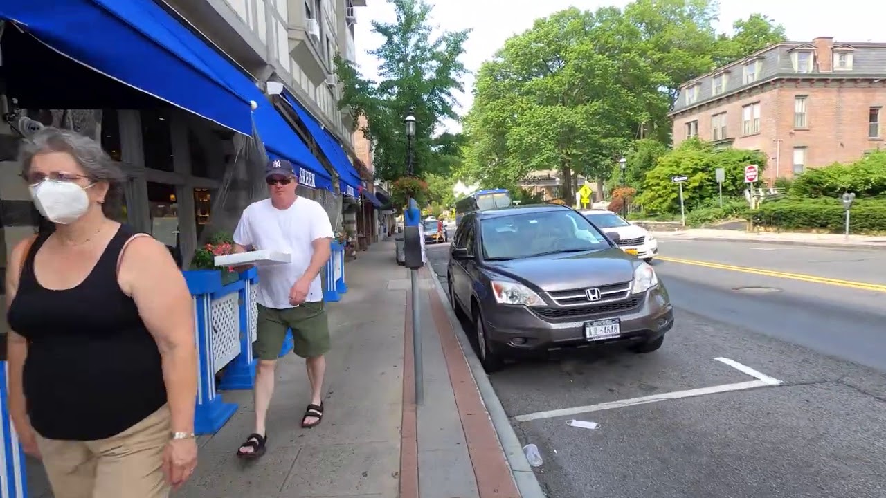 ⁴ᴷ⁶⁰ Walking Tarrytown, New York (Narrated) (July 19, 2020)