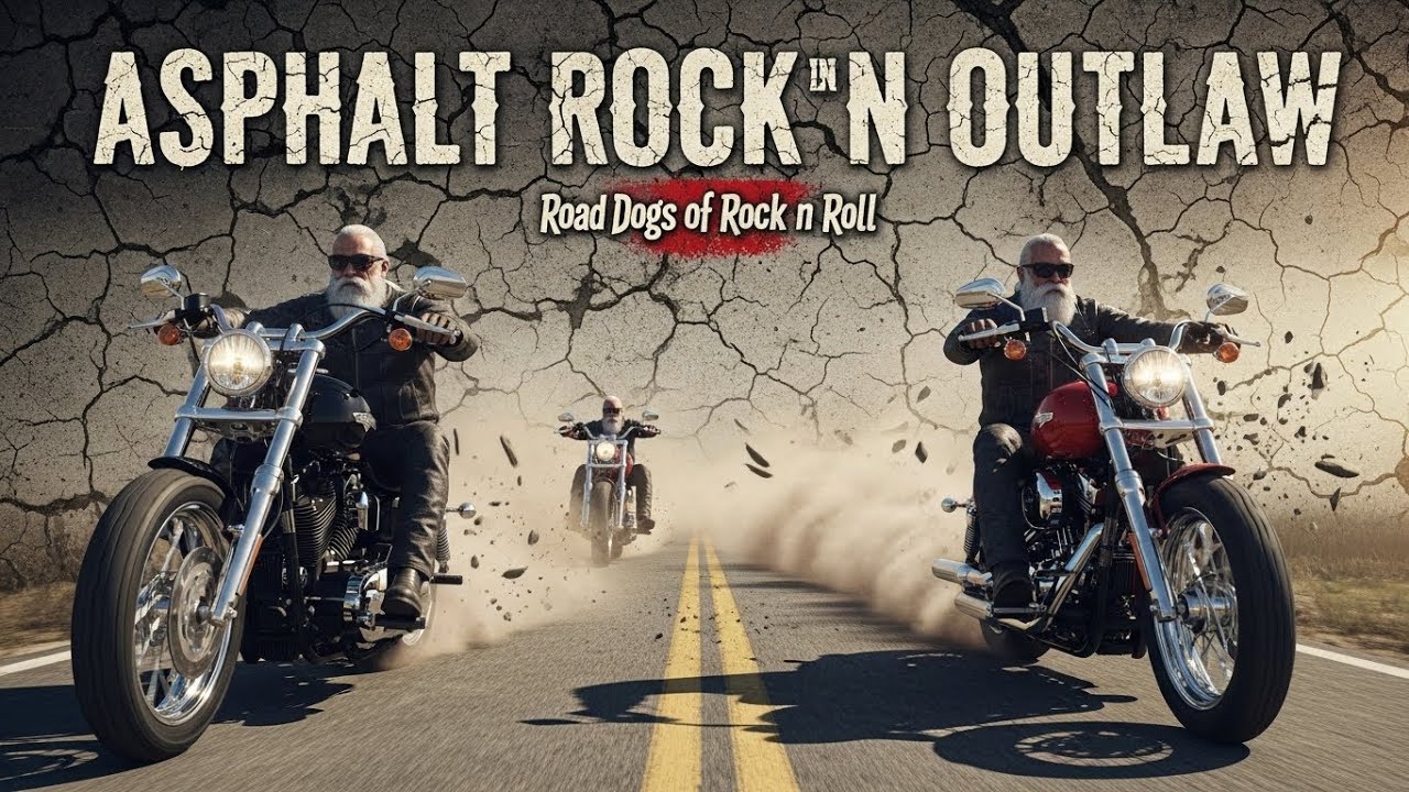 Asphalt Rock N Outlaw 🎸 Road Dogs of Rock n Roll 🔥 Rock n Roll Music