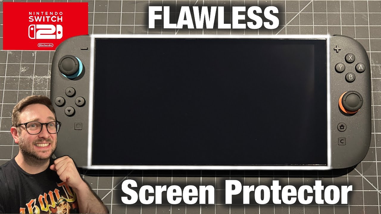 How to Install Switch 2 Screen Protector!