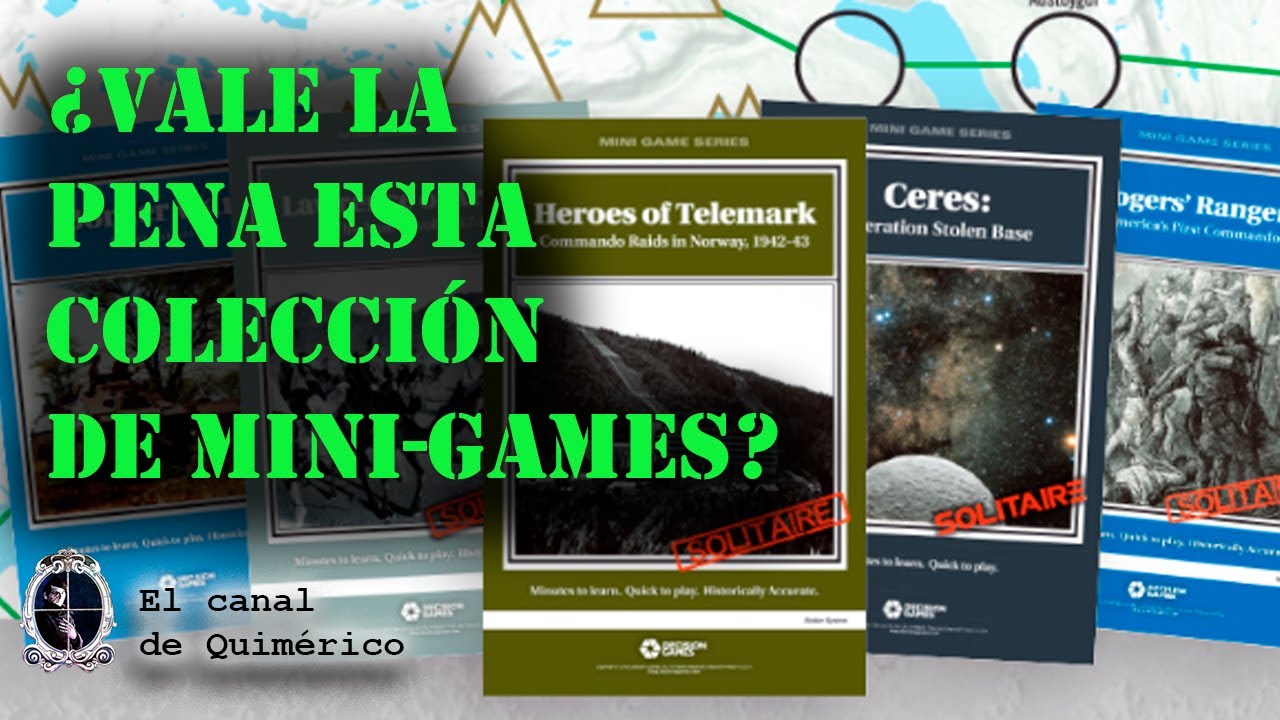 ¡Wargames de bolsillo! Todos los Mini Games de Decision Games al detalle