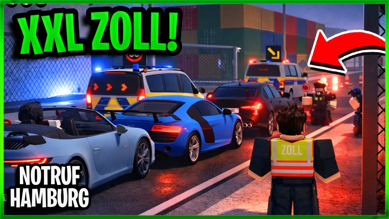 ZOLLKONTROLLE ESKALIERT! Wir finden SCHMUGGEL & BOMBEN! 🚨 | Notruf Hamburg RP