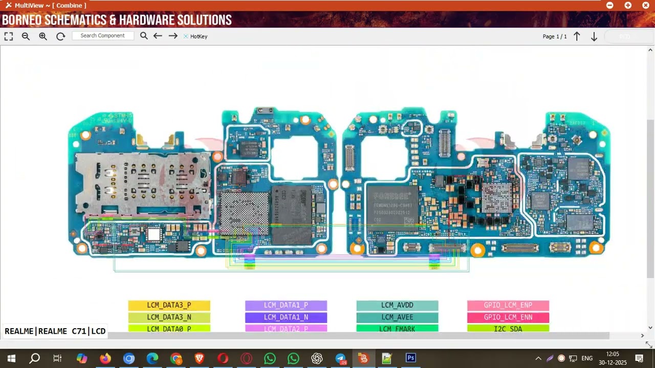 REALME C71 &ndash; Display & Backlight Fix #borneoschematic #rgsmstore #manojkumarsaini #borneo #rgsm