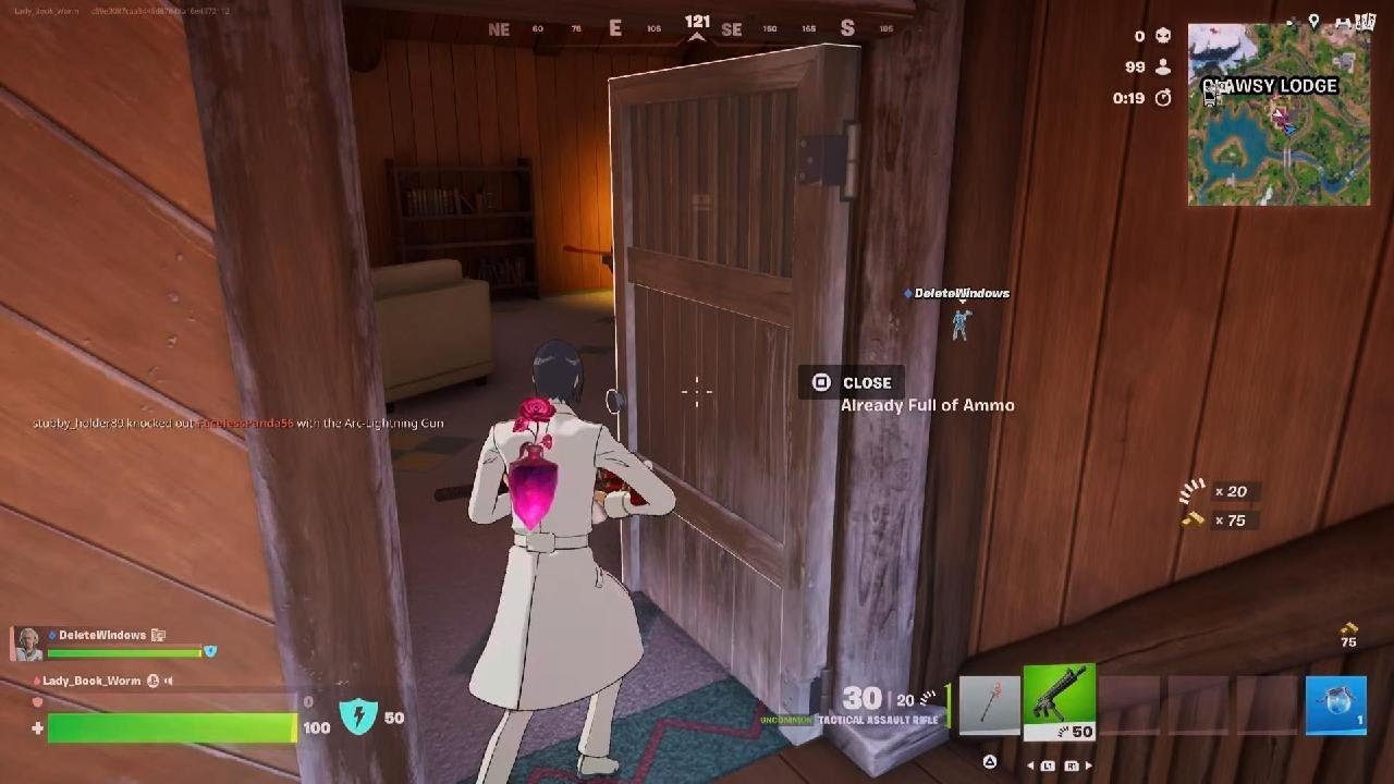 Fortnite we got the stick and won the game
