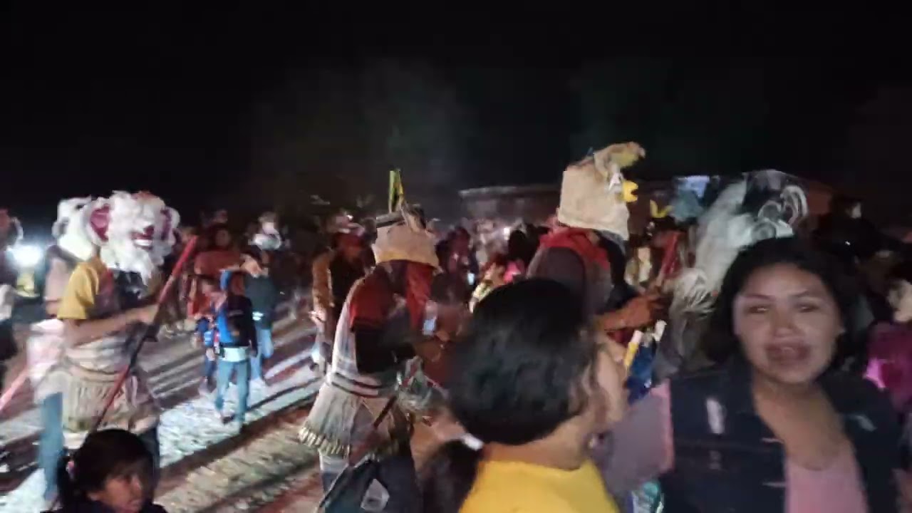 fariseos de guayparin haciendo el jinanki