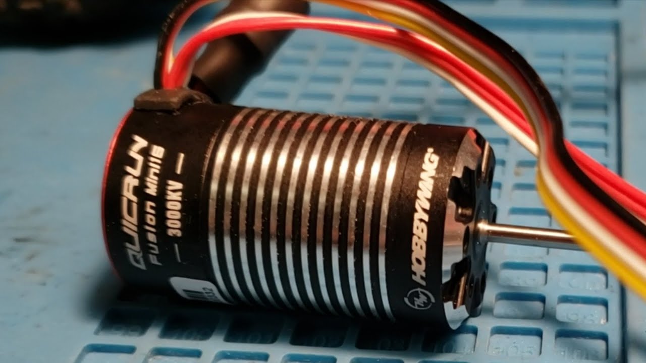 Установка и первое тестирование двигателя Capra UTB18 и Fusion Mini 16.