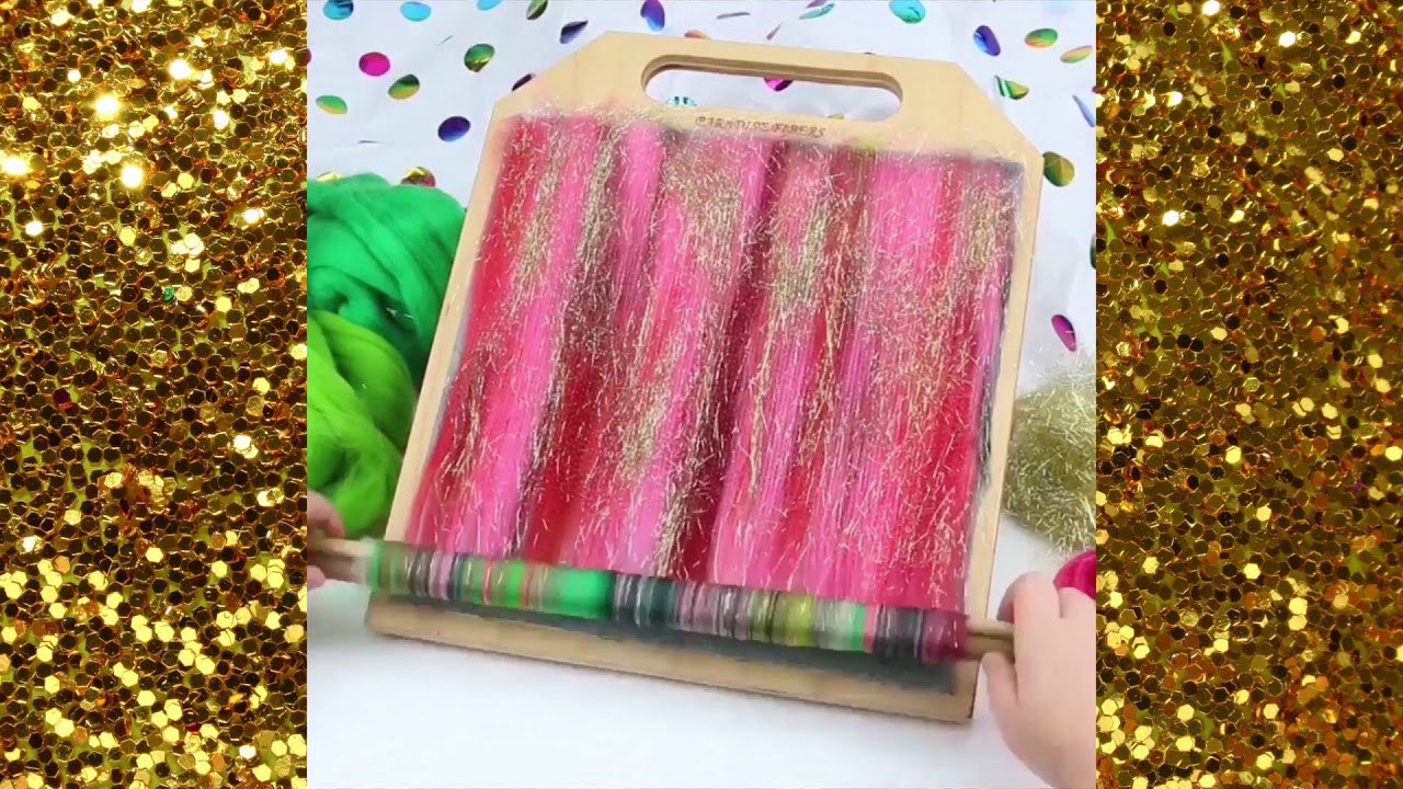 Satisfying Wool Blending | Gucci Inspired Rolag on a Blending Board
