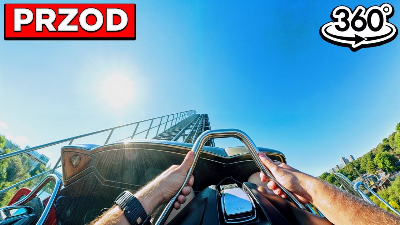 Lech Coaster (Prz&oacute;d) - Legendia 2025 (360&deg;) (POV) (Chorz&oacute;w, Polska) Insta360 X4