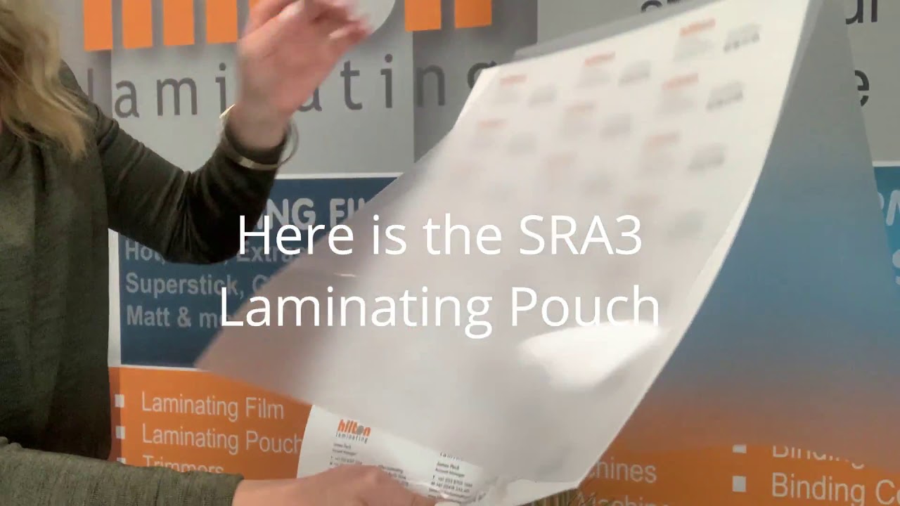 SRA3 Laminating Pouches vs A3 Laminating Pouches