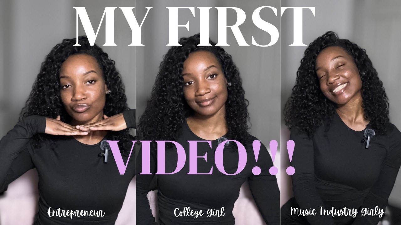 My First YouTube Video! | Music Industry, Entrepreneurship & College Life...