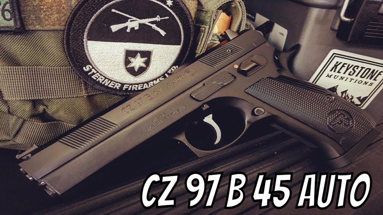 CZ 97 B 45 ACP Pistol