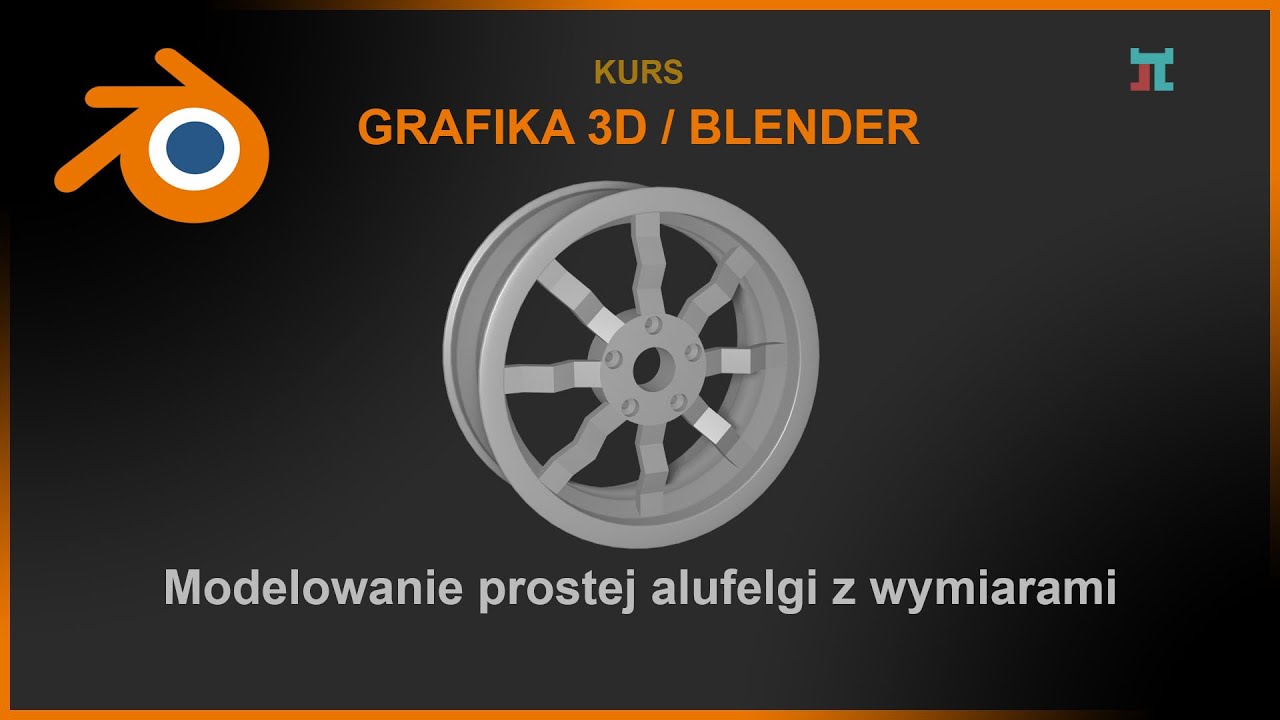 Blender - Modelowanie Alufelgi