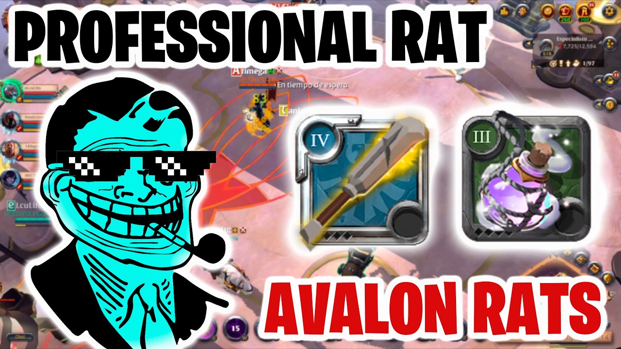 ☠️NIGHTMARE AND CHAOS ON AVALONIAN ROADS☠️ | PROFESSIONAL RAT | ALBION ONLINE | Ep27.