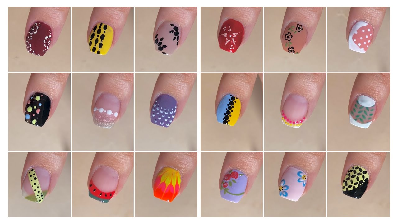25+ Easy nail art designs compilation || Simple nail art at home for beginners