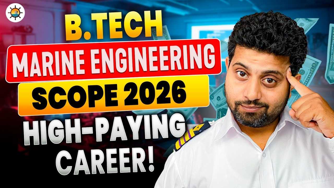 What is B.Tech Marine Engineering? | How to join? | IMUCET 2026