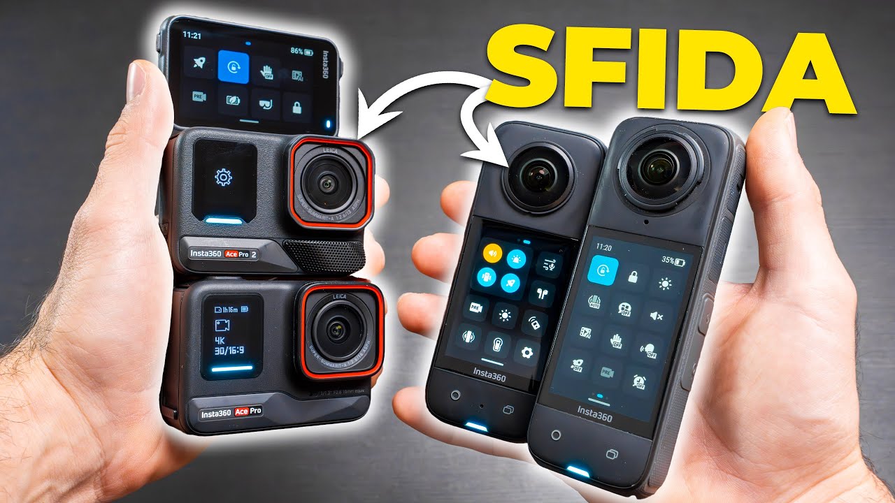 Insta360 X3/X4 vs Ace Pro 1/2: Quale Conviene?