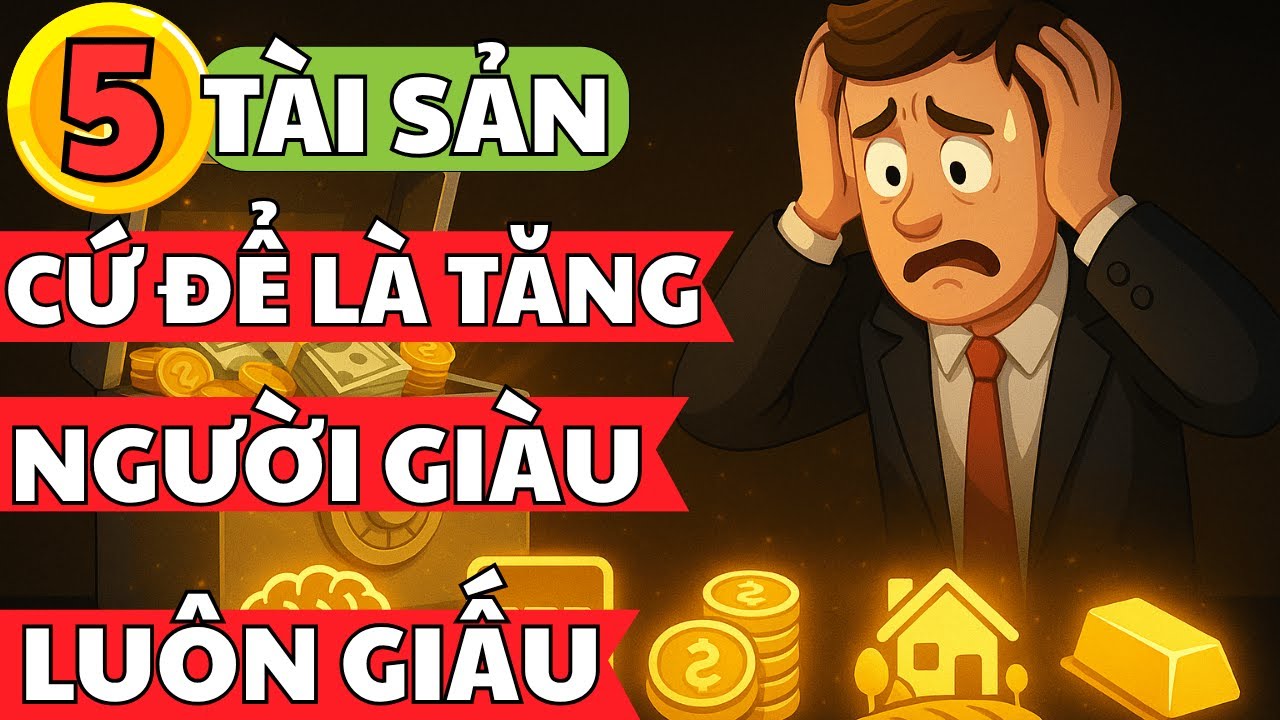5 Loại Tài Sản Cứ Để Là Tăng – Người Giàu Luôn Sở Hữu | Hành Trình Làm Giàu